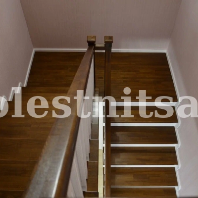 ✅ Металлические лестницы купить в Челябинске по низким ценам в Prolestnitsa Лестница П-образная с площадкой